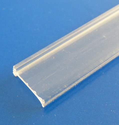 8038 ALU Abdeckung einclipsbar 202 cm 16 mm transparent