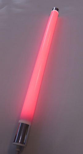 8175 LED VISION Stab 24W 153cm Schw. Kappe IP20 Kunstst.-R�hre Pink