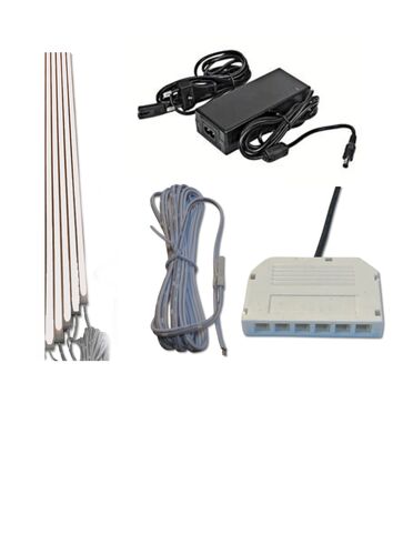 1741 LED ALU Slim 5x1,00m direkt-indirektes Licht Netzteil Neutralwei