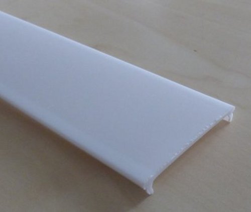 8708 Abdeckung milchig f�r 40 x 30 mm Schiene 2 m 