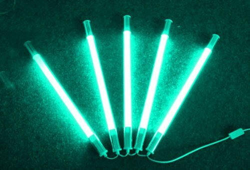 9315 LED Stab Leuchte 5LS 5 x 18 Watt Leuchtst�be a 127 cm t�rkis 