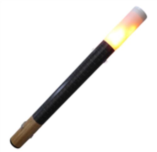 9438 LED Fackel Version 3,0 Amber 450 mm Holzdekor