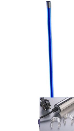 9671 LED Leuchtstab Kunststoff-R�hre 22Watt 153cm IP44 Au�en Blau