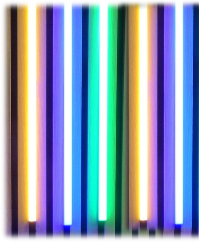 2027 LED IC-Digital ALU Hoch Leuchte RGB 5x1m App Steuer. Netzteil 24V