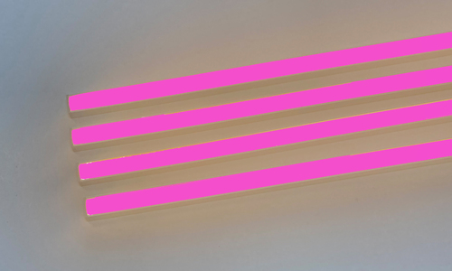 2392 LED ALU Leuchte f Paneele 18mm Abstand 4x100cm Netzteile PINK