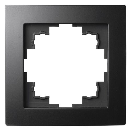 2503 Levina Rahmen 1er schwarz 81*81mm f�r Schalter Serien Eins�tze