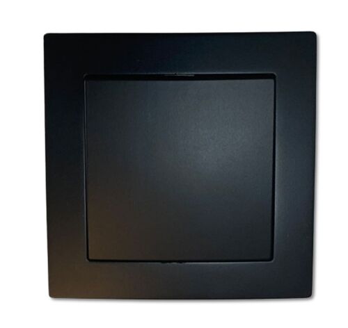 2651 Levina sw/sw Kreuzschalter schwarz 230 Volt 10 Ampere