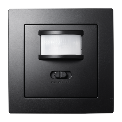 2802 Einsatz schwarz IR-Bewegungsmelder schwarz