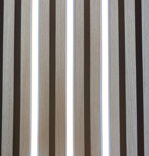 3301 LED Leuchte ALU-UP Paneele 3x0,5m Netzteil FB Warm Wei