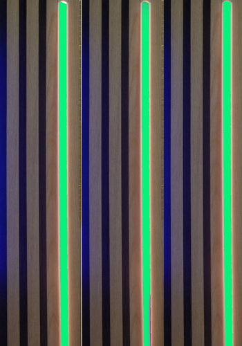 3548 LED Leuchte KS-wei 4x50cm m. Fernbedienung Grn