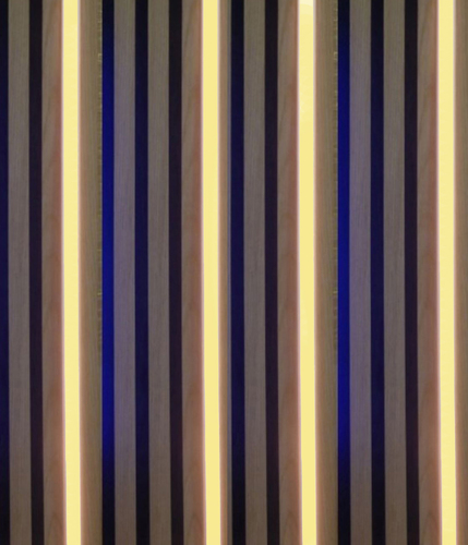 3558 LED Paneele Leuchte Warm Wei�-Kalt Wei� KS-wei� 4x100cm+ Fernb.