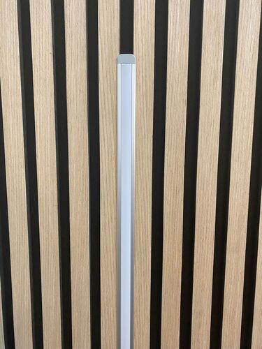 3584 LED Leuchte ALU-UP Holz-Paneele 1x1m Netzteil Kabel Neutral Wei�