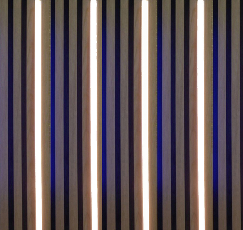 3699 LED Leuchte Kunst. Schiene 4x125cm Warm Wei�