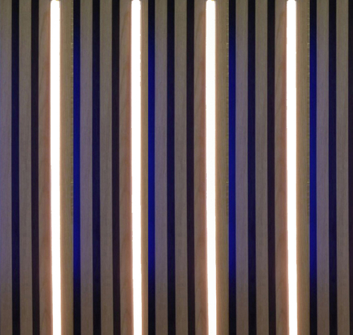 3700 LED Leuchte Kunst. Schiene 4x125cm Neutral Wei