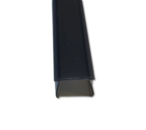 3806 LED Kunststoffschiene 1,00m f�r Holz Akustik Paneele schwarz
