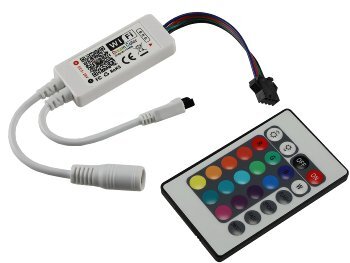 4075 Controller WIFI RGB-Band mit IR-Fernbedienung + Handy APP Steuerung 