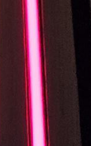 4109 LED Leuchte ALU Schiene Slim 3x50cm matt PINK inkl. Netzteil