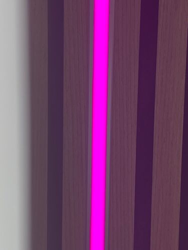 4298 LED RGB Leuchte COB KSS-s 3x 100cm 4Zonen Fernbedienung +Netzteil