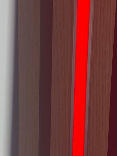 4306 LED Leuchte ALU f�r Akustik-Holz-Paneele 1x150cm RGB FB Netzteil