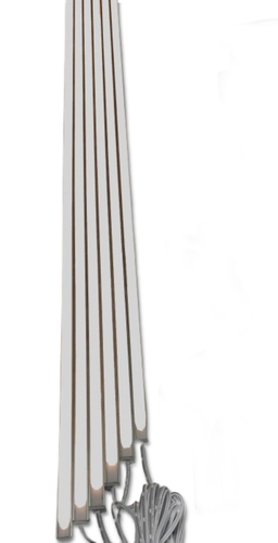 4505 LED Leuchte 6x50cm schwarz Kunststoff Schiene Neutral Wei� 