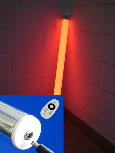 4654 LED VISION Stab Band 12 Volt 1,53m  38mm 4 Zonen Dimmbar Rot  