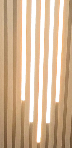 4718 LED Leuchten MIX ALU Schienen 50-60-70-60-50cm Netzteil Kalt Wei�