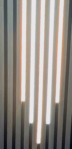 4745 LED Leuchten MIX ALU Schienen 60-80-100-80-60cm Netzteil KaltWei�