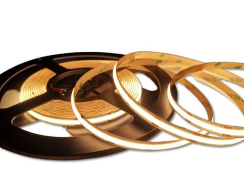 5054 LED Band COB LED 12 Volt 5m 990 Lumen pro Meter IP20 Warm Wei�