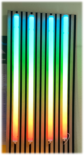 5364 LED Digital Leuchte f�r Akustik Paneele RGB 1,50m + Netzteil