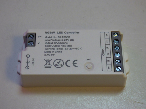 6056 LED Empf�nger RGB-W Controller Receiver 4 Zonen 2,4 GHz 