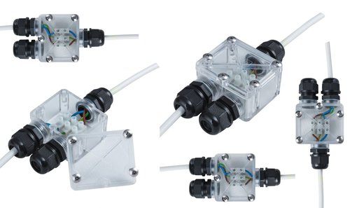 6275 Kabelverbinder 2-fach IP-67 f�r Aussen 5-er Pack 