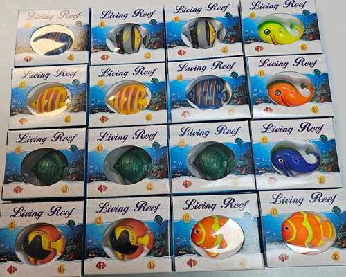 7333 Wassers�ulen Zubeh�r Fische 16-er SET f�r Wassers�ulen und DEKO