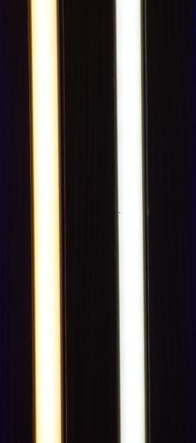 7518 LED Paneele Leuchte Warm Wei�-Kalt Wei� KS-wei� 2x100cm+ Fernb.