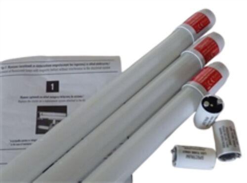 7594 LED R�hre 9 Watt T8 60 cm 1000 Lm Kunstst. 3erSatz Neutral Wei�