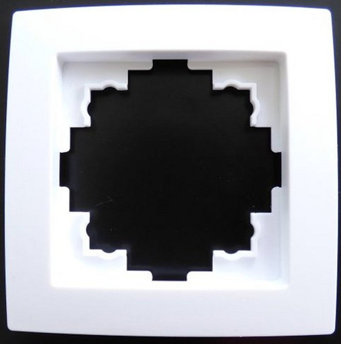 7734 Levina Kunststoff Rahmen 1-fach wei�