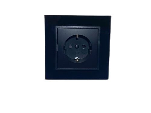 7880 ABELKA Nuovo sw/sw 1x Schutz-Kontaktdose 250V Schraubanschluss