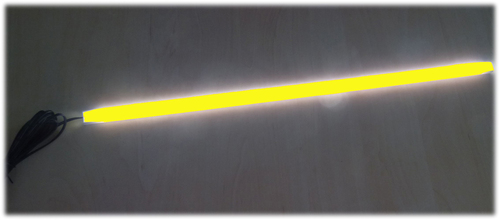 7952 LED Light Stick Pfeil Leuchte 2x0,5m 12 Volt Netzt. GELB