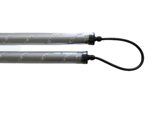 8729 Gabionen Leuchte LED 360 Grad 1,20 m warm wei� 