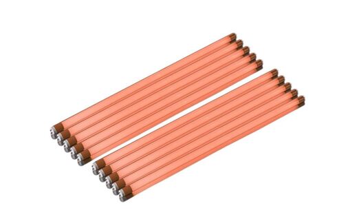 8746 LED R�hre 230 Volt 10er Pack 18W T8 120cm 2000 Lm Kunststoff Orange