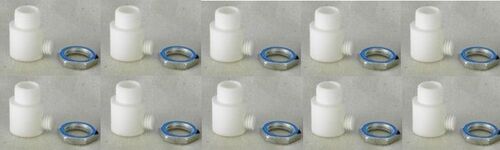 216 Zugentlaster f�r Schukokabel M 10 x 1 weiss 10-er Pack