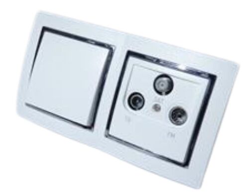 9505 Levina S 2-er 1xWechsel 1x Antenne silberner Rand