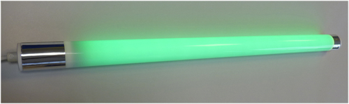 9878 LED VISION Stab 18 W 123cm WK IP20 Kunststoff-R�hre T�rkis