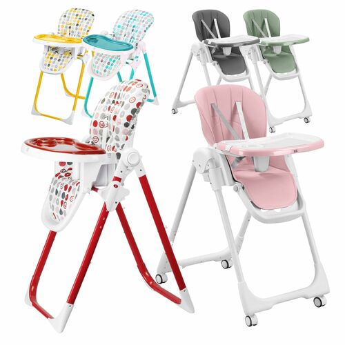 Baby Vivo Design Kinderhochstuhl aus Kunststoff - Tippy