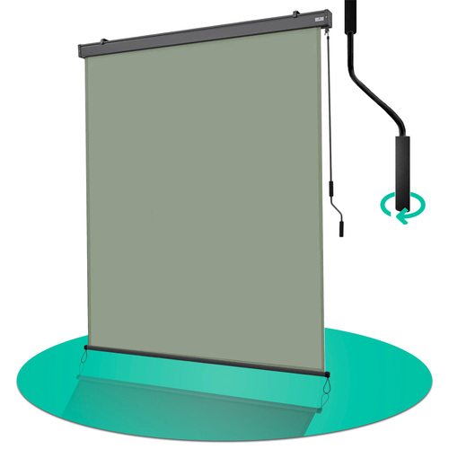 Strattore Ausziehbare Senkrechtmarkise / Vertikalmarkise 180 x 250 cm - Matcha Gr�n