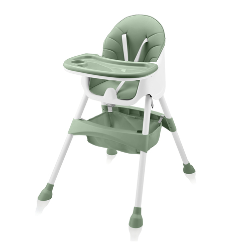 Baby Vivo Design 2in1 Kinderhochstuhl - Oscar in Gr�n