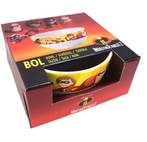 Die Unglaublichen Sch�ssel Schale gelb im Geschenkkarton