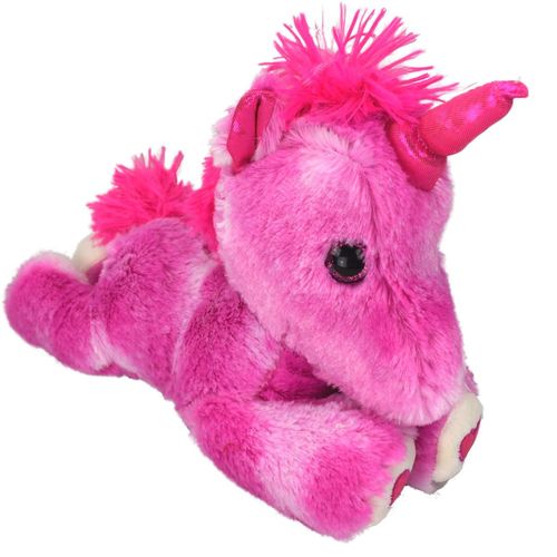Einhorn pink Pl�sch Pl�schfigur Kuscheltier Puppe Teddy 30cm