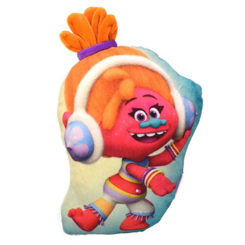 Trolls DJ Suki 3D Kissen Pl�schkissen Kuschelkissen Dekokissen Pl�sch