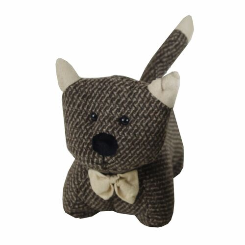 T�rstopper Katze braun 23cm T�rhalter T�rfeststeller T�rpuffer Stopper