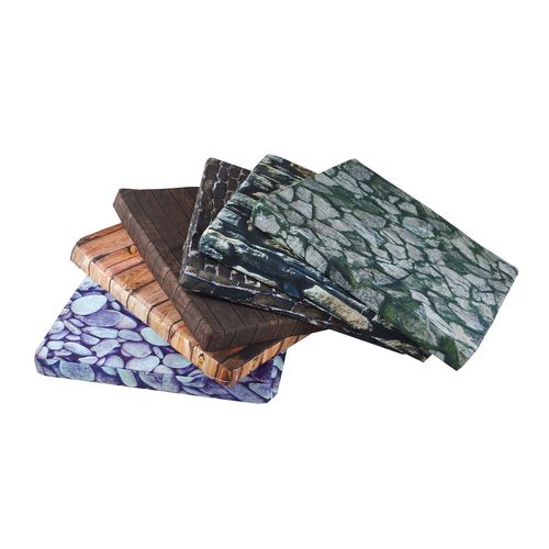 Stuhlkissen Sitzkissen 39x39x4cm 6 Motive Fotodruck Naturmotiv Gartenkissen